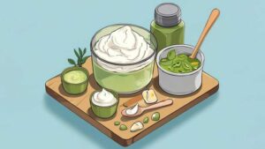 Make Your Own Matcha Ice Cream Step